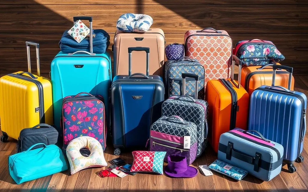 suitcase selection